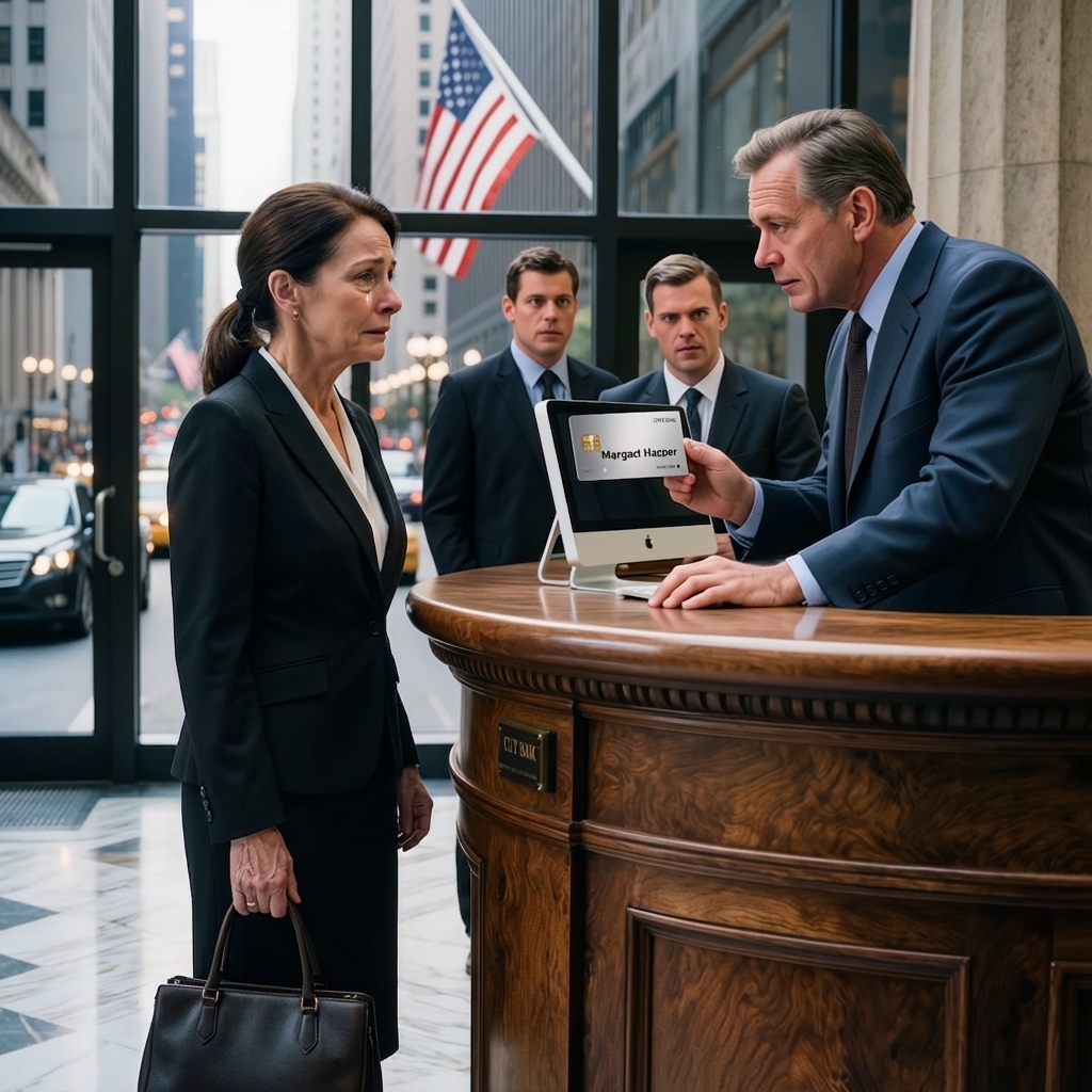 „Mój mąż się ze mną rozwiódł i zostawił mnie z niczym. Kiedy użyłam starej karty, którą zostawił mi ojciec, kierownik banku zbladł i wyszeptał: »Proszę pani… czy pani w ogóle wie, co pani naprawdę posiada?«”