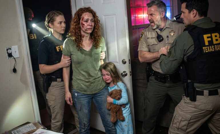 Moja żona płakała, błagając o litość, gdy sierżant Grant zmiażdżył jej szczękę butem. „Twój mąż cię nie uratuje” – warknął, podczas gdy jego ludzie terroryzowali moją córeczkę. Byłam tysiące mil stąd, słuchając ich krzyków przez ukryty mikrofon. Nie zadzwoniłam na 911. Zadzwoniłam do mojego oddziału. Grant myślał, że jest prawem. Nie miał pojęcia, że ​​właśnie wypowiedział wojnę agentowi widmo, który zrzucał bomby na obozy za mniejsze pieniądze niż zrobił mojej rodzinie. „Teraz… Obudzili diabła”.