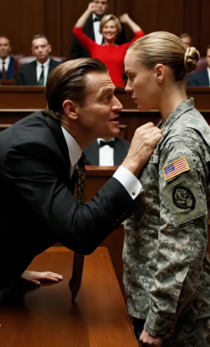 Podczas rozprawy rozwodowej w Nashville mój mąż-milioner pochylił się bliżej, powiedział, że jego kochanka będzie spać w moim łóżku i nazwał mnie „bezużytecznym małym ołowianym żołnierzykiem”. Siedziałam cicho, trzymając rękę na białej kopercie z czerwonym znaczkiem federalnym, którego jeszcze nie widział.