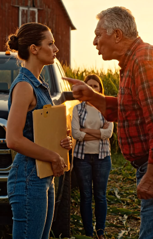 Moi rodzice ogłosili, że sprzedali naszą rodzinną farmę deweloperowi i powiedzieli mi, że mam być wdzięczny, ale kiedy mój tata wcisnął mi papiery i zażądał, żebym się podpisał, pojechałem prosto do urzędnika powiatowego i znalazłem stary testament, który zmieniał, kto jest właścicielem wszystkiego.