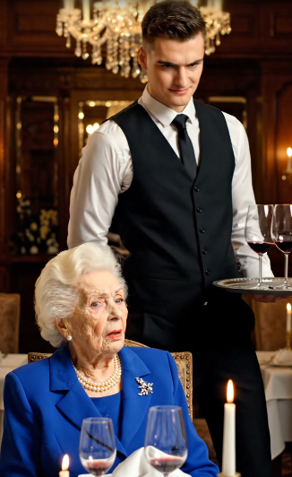 Starsza kobieta wchodzi do eleganckiej restauracji, ukazując pogardę kelnera i nieoczekiwany szok
