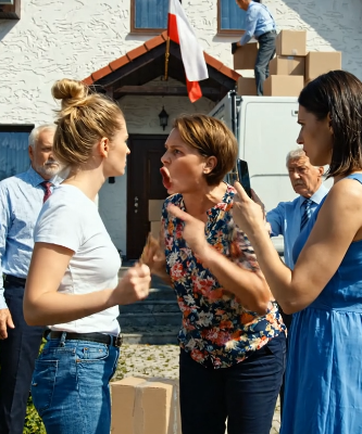 Macocha postawiła obcas na ganku mojego domku na plaży i powiedziała: „Odsuń się, Emily. Przeprowadzka jest opłacana godzinowo”. Za nią jej córka Paige uniosła telefon, żeby mnie nagrać, podczas gdy mój ojciec stał przy bramie, wpatrując się w Atlantyk, jakby obserwowanie oceanu było łatwiejsze niż patrzenie, jak jego córka traci dom.