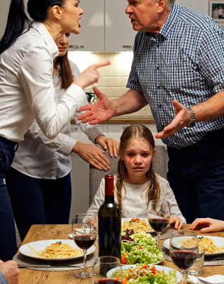 „Ty i twoje dziecko jesteście tylko darmozjadami” – oznajmił mój tata przy stole. Mama uśmiechnęła się i skinęła głową. Mieszkali w moim domu, jedli moje jedzenie, nie płacąc czynszu przez osiem miesięcy. Odłożyłem widelec i powiedziałem dwa słowa… Moja córka nas porzuciła.