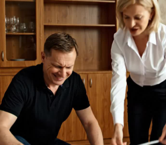 Wróciłem z pracy i zastałem w domu mojego brata i jego żonę